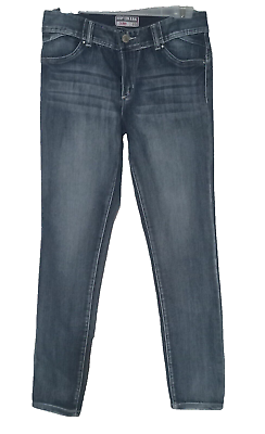 #ad Amethyst Women#x27;s Jeans Size 11 Body Con Skinny Lightly Distressed Metallic Trim $10.95