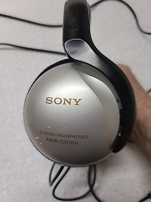 #ad Sony MDR CD180 Stereo Headphones $12.99