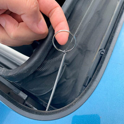 #ad 150CM Car Drain Dredge Sunroof Cleaning Scrub Brush Flexible Tools Accessories $6.95
