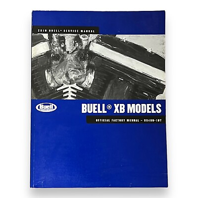 #ad Buell 2010 XB Models Service Manual Genuine Factory OEM 99490 10Y $149.99