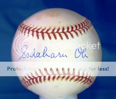 #ad Sadaharu Oh Psa dna Authenticated Signed National League Baseball Autograph $504.00
