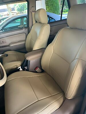 #ad FOR 1996 2002 TOYOTA 4RUNNER BEIGE IGGEE CUSTOM MADE FIT 2 FRONT SEAT COVERS $159.00