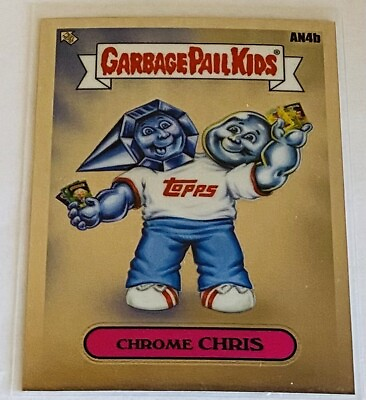 #ad 2021 Garbage Pail Kids Chrome Series 4 GPK Chris Chrome #AN4b $0.99
