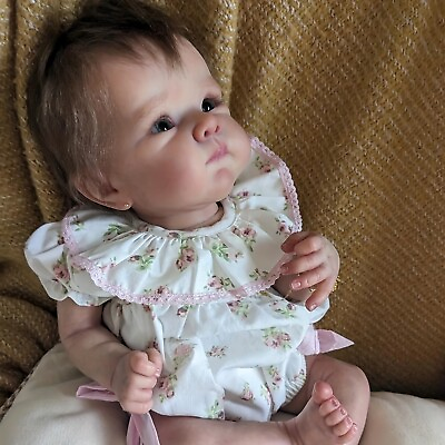 #ad Cuddly Lifelike Baby Doll Veined Skin – RealTouch Companion for Kids $33.97