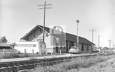 #ad Railroad Train Station Depot Holland Texas TX Reprint Postcard $4.99