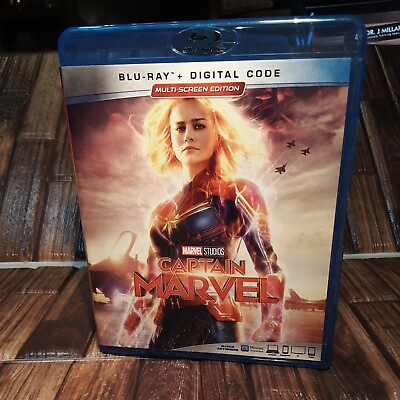 #ad Captain Marvel Edition Blu Ray Multi Screen Edition Samuel L Jackson $8.99