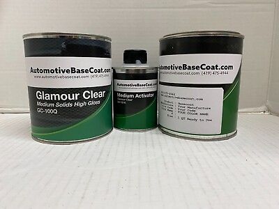 #ad CHEVROLET BASECOAT PAINT 1 QT Ready to Spray Paint with CLEAR COAT KIT $130.96