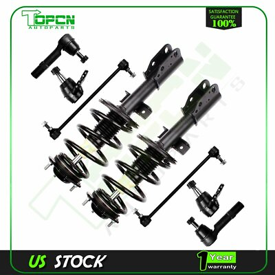 #ad For Buick Enclave GMC Acadia Front Suspension amp; Strut Sway Bars amp; Tie Rods 8pc $211.92