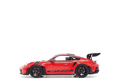 #ad Norev 1:18 Porsche 911 GT3 RS 992 Weissach Package in Guards Red $179.99