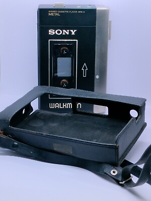 #ad Sony WM 3 Walkman Cassette player New belt working fully w case Used $590.00