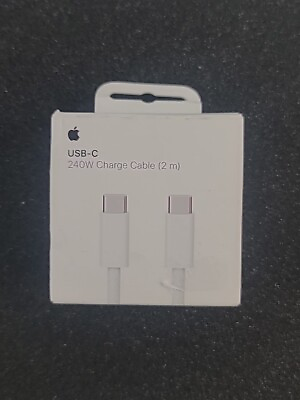 #ad Genuine Apple 240W USB C Woven Charging Cable 2m $20.00