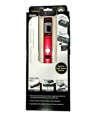 #ad VuPoint Magic Wand II Wireless Portable Scanner ST441R $18.95