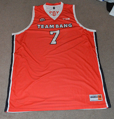 #ad Team Bang Game Worn Basketball Jersey Streetball NYC NY RARE Reversible $39.95