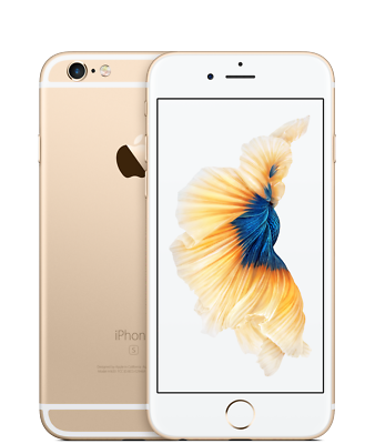 #ad Apple iPhone 6S A1688 Unlocked 128GB Rose Gold B $70.00