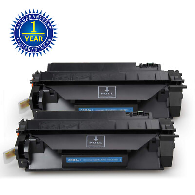 #ad 2PK CE505A 05A High Yield Toner Cartridge For HP LaserJet P2055dn P2035n P2050 $32.99