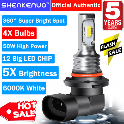 #ad Bulbs For Mazda 3 2004 2005 2006 2007 2008 2009 4X 6000k LED Headlight 9005H7 $25.89