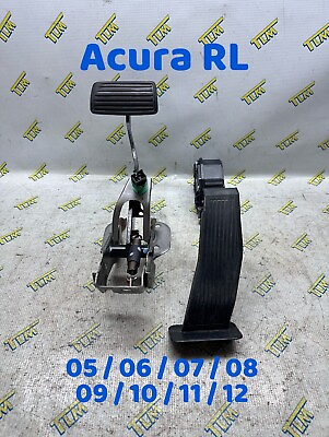 #ad 05 12 Acura RL Gas amp; Brake Pedal Accelerator Automatic 06 07 08 09 10 11 12 OEM $69.99