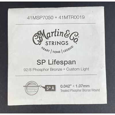 #ad Martin amp; Co Strings SP Lifespan 92 8 Phosphor Bronze Guitar Strings Lot of 5 $29.99