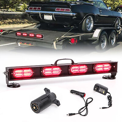 #ad #ad 22quot; LED Wireless Tow Light Bar 7 Way Blade Transmitter For RV Truck Car Hauler $154.99