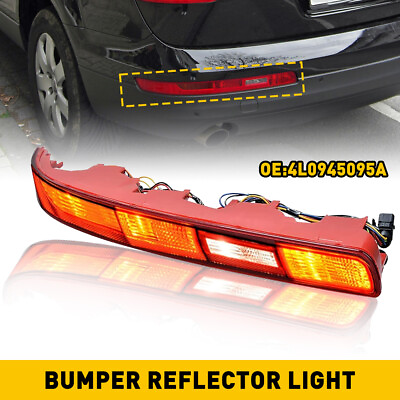 #ad Rear Bumper LED Reflector Light Tail Left Driver Red Fits Lens Audi Q7 2006 2015 $39.99