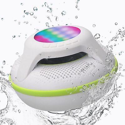 #ad Floating Bluetooth Speaker Pool Speakers Waterproof Shower Bluetooth IPX7 $21.50