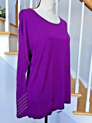 #ad Women#x27;s Gaiam Haven Long Sleeve Yoga Top NWT Size S $24.99