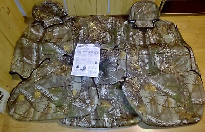 #ad Coverking Custom Seat Covers Neosupreme Front Row Solid Realtree xtra 01 04 ford $185.99