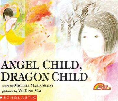 #ad Angel Child Dragon Child Reading Rainbow Hardcover VERY GOOD $3.78