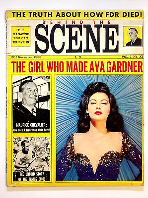 #ad Behind the Scene Magazine Vol. 1 #10 GD VG 3.0 1955 Low Grade $9.40