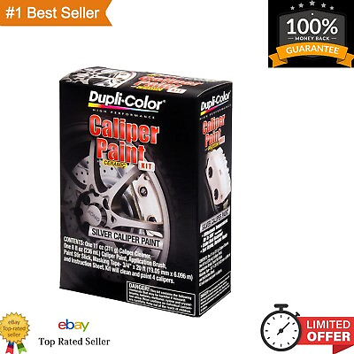 #ad Single Brake Caliper Kit Silver Brake Paint Kit $37.79