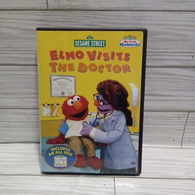 #ad Elmo Visits The Doctor DVD 2005 Sesame Street $3.74