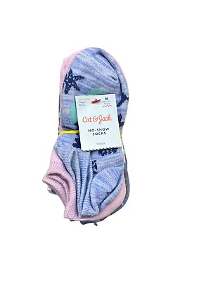 #ad Girls#x27; 13 pairs Super Soft No Show Socks Cat amp; Jack M $4.99