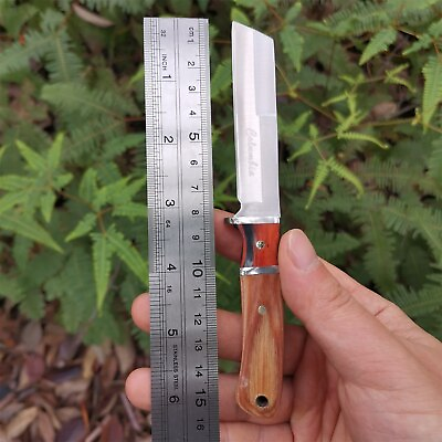 #ad Stainless steel best camping hiking sharp outdoor survival fruit knife $9.51
