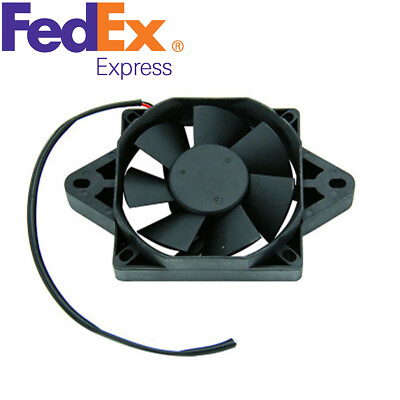 #ad Universal 12V Motorcycle Scooter ATV Electric Radiator Cooling Fan US Stock $19.75