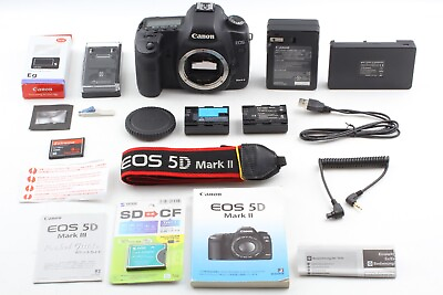 #ad ◆N MINT◆ Canon EOS 5D Mark II 21.1 MP Digital SLR Camera Body 8G CF etc Japan $379.99