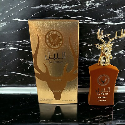 #ad Al Noble WAZEER EDP Perfume By Lattafa 100 ML🥇Hottest Newest Niche Release🥇 $34.99