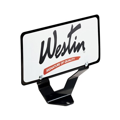 #ad Westin Bull Bar License Plate Relocator Black 32 0055 $44.66