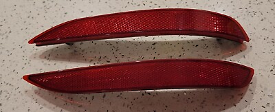 #ad ☆OEM☆ 2018 2023 Chevy Equinox Pair Rear Red Bumper Reflectors Left amp; Right LH RH $46.00