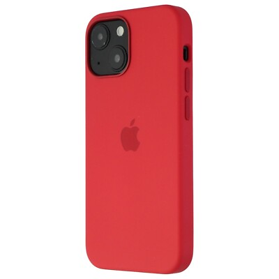 #ad #ad Apple Silicone Case for MagSafe for Apple iPhone 13 Mini Red $17.81