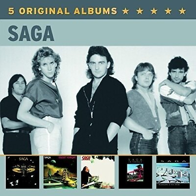 #ad Saga SAGA 5 Original Albums Volume 2 CD $35.94
