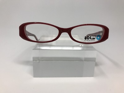 #ad New Laugh Out Loud Eyewear Eyeglasses LOL 14 46 15 125 Red Pink Oval 6786 $9.75