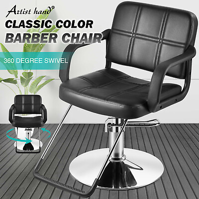 #ad Classic Hydraulic Barber Chair Beauty Salon Spa Shampoo Hair Styling Equipment $129.99