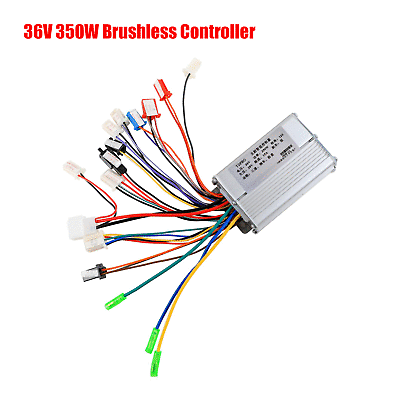 #ad 350W Motor Speed Controller DC 36V for Electric E bikes Drift Scooters Brushless $28.95