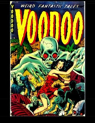 #ad VOODOO #2: CLASSIC HORROR COMICS FROM THE 1950S By Kari A Therrian NEW $30.49