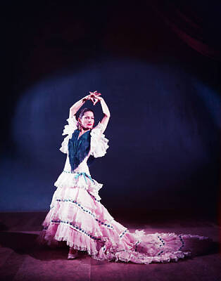 #ad Flamenco Dancer Carmen Amaya Performing 1900S Old Photo AU $9.00