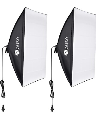 Softbox Lighting Kit Professional Studio Photography Equipment $30.99