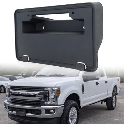 #ad Front License Plate Holder Bracket For 2017 2019 Ford F 250 F 350 Super Duty New $39.69