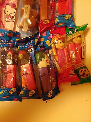 #ad 23 pez dispensers 14 still in packages $23.99