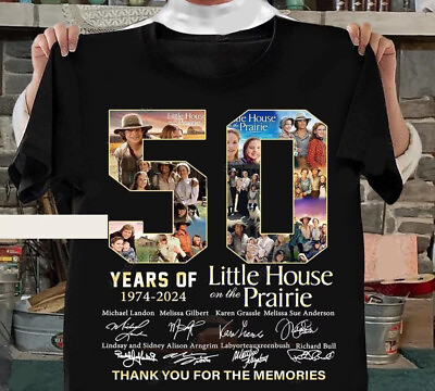 #ad Little House On The Prairie T Shirt 1974 2024 Little House Shirt Unisex Gift F $20.98