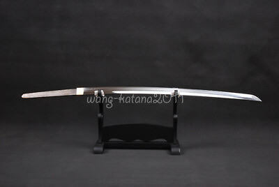 #ad Clay Tempered Folded T10 Steel Katana Bare Naked Sharp Blade for Samurai Sword $150.00